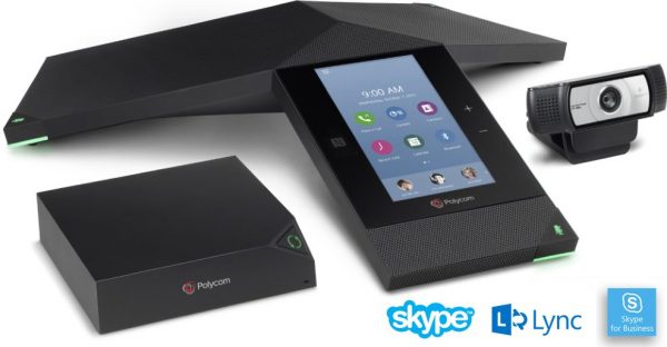 Skype for Business Konferenztelefon mit Videokamera